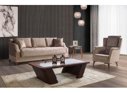 Bankstel 3+1 zits fauteuilset Moderne relax fauteuils Meubels Nieuw Luxe EU