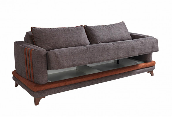 Sofaset 3+1 zits stoffen houten bank 3-zits modern fauteuil complete set nieuw EU.