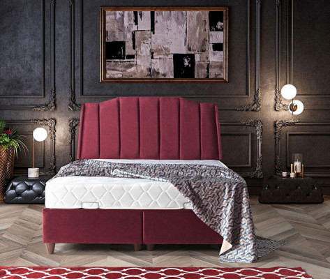 Beddesign Bedden Luxe Bedden Gestoffeerde Slaapkamermeubilair Nieuw Modern