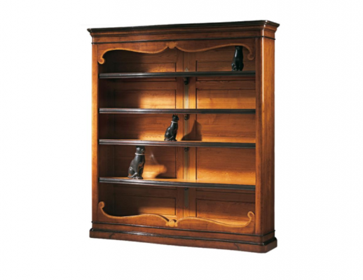 Massieve houten boekenkast Italiaanse meubels kast planken nieuw