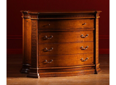 Landhuis dressoir kast hout kasten meubels consoles Italiaanse meubels bruin.