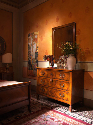 Kast Landhuis Hout Dressoir Hoge Kast Kasten Dressoirs Meubels