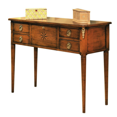 Meubelstijl Barok Ontwerp Hout Italiaanse meubels Console tafel Bruin Dressoir
