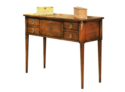 Meubelstijl Barok Ontwerp Hout Italiaanse meubels Console tafel Bruin Dressoir