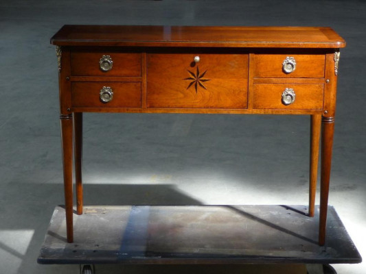 Meubelstijl Barok Ontwerp Hout Italiaanse meubels Console tafel Bruin Dressoir