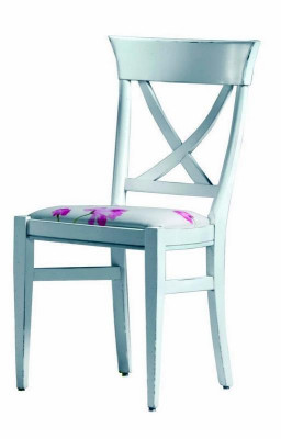 Landhuisstoel Stoel 1x Eetkamer Fauteuil Lounge Zit Houten Stoel Keukenstoelen