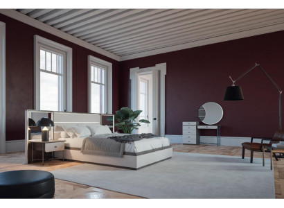 Slaapkamerset Bed 2x nachtkastjes Kaptafel Luxe nieuw 4-dlg design