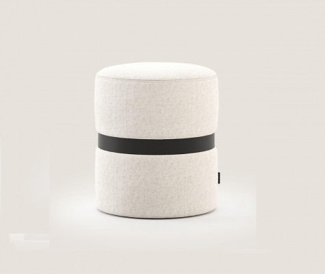 Ontwerper Witte Gestoffeerde Kruk Slaapkamermeubilair Moderne Bijzettafel