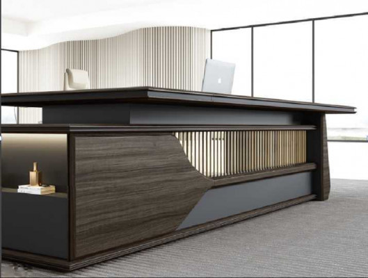 Hoekbureau Kantoorinrichting Directiekamer Meubeldesign Bureautafel