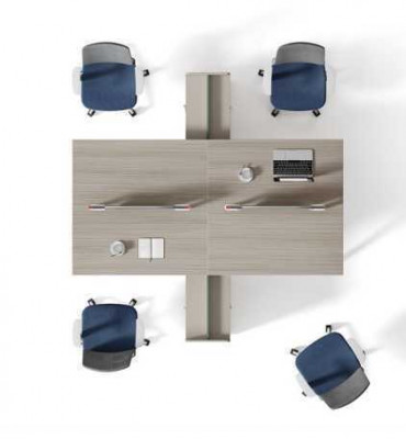 Werkkamer Houten kantoormeubelen Bureau Computertafel Luxe Nieuw
