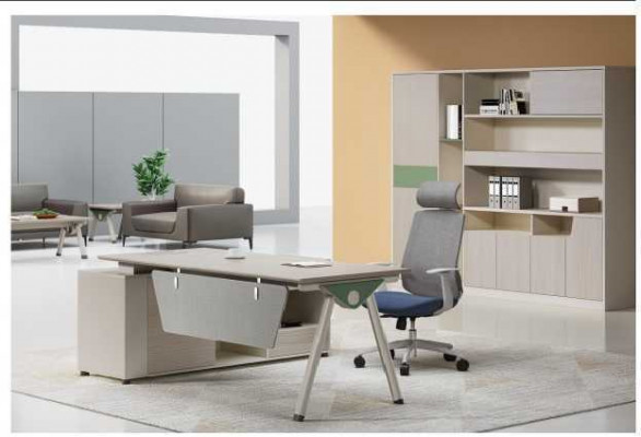Hoekbureau Moderne kantoormeubelen Luxe design Kantoorinrichting