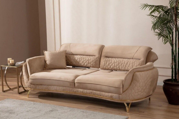 Bankstel 3 2 1 zits set design bank gestoffeerde banken modern luxe