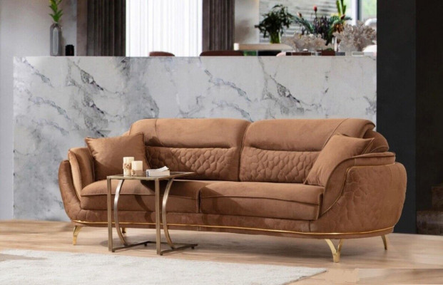 Bankstel 3 2 1 zits set design bank gestoffeerde banken modern luxe