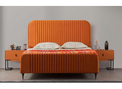 Slaapkamer bed 2x nachtkastjes luxe complete set meubels kamer 3-delig