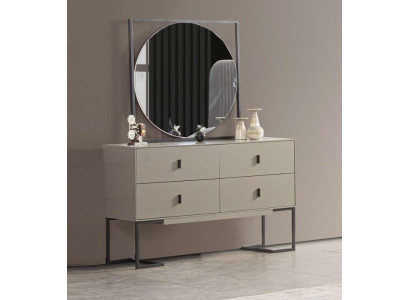 Make-up tafel met spiegel Luxe Moderne commode Slaapkamer tafel