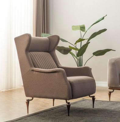 Beige Chesterfield woonkamerset met 3+1 zits luxe bank nieuw.