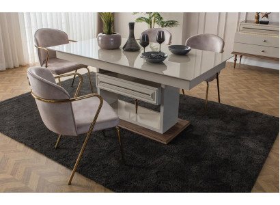 Eettafel Eettafels Tafels Modern Eetkamerontwerper Nieuw Beige