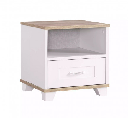 Kindernachtkast design nachtkast nachtconsole kinderkamer hout wit