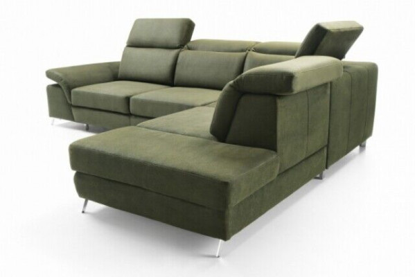 Ontwerp bank bank stoffen slaapbank woonkamer hoekbank textielstof