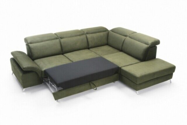 Ontwerp bank bank stoffen slaapbank woonkamer hoekbank textielstof