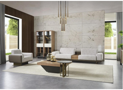 Garnituur vierzits bankstel Fauteuil Stof Stoffen bankstel Modern Sofa