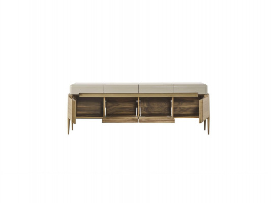 Dressoir buffet ladenkast hout bruin eetkamer kast dressoirs