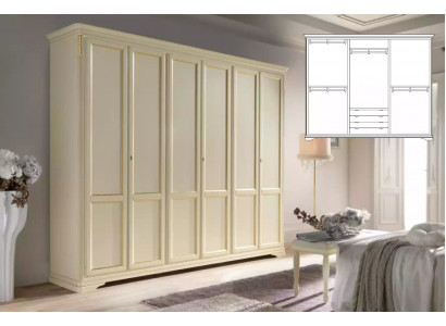 Kledingkast Beige Luxe Meubelen Italiaanse Inrichting Slaapkamer