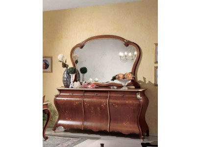 Commodes met spiegel, console meubels, commodes met laden set van 2 stuks.