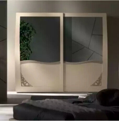 Compleet slaapkamer set Ontwerp Modern Luxe Bed 2x Nachtkastje 6-delig Nieuw