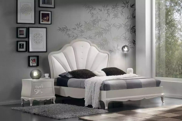 Luxe slaapkamer set 5-delig. Bed 2x nachtkastjes commode designmeubels