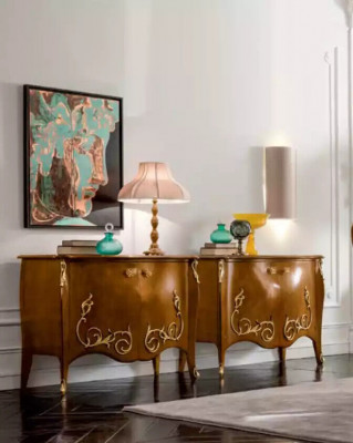 Eettafel Eetkamer Bruin Eetgroep Klassieke Tafel 4x Stoelen Set 6 stuks