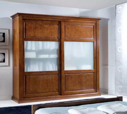 Slaapkamer meubels Italië houten kast kast massief houten kledingkast