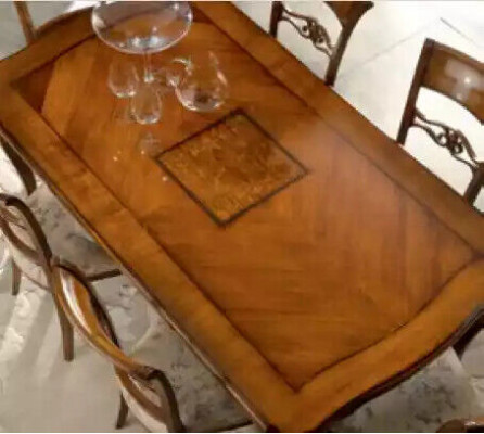 Eettafel met 6 stoelen eetkamer set eetgroep tafel 7-delig set nieuw