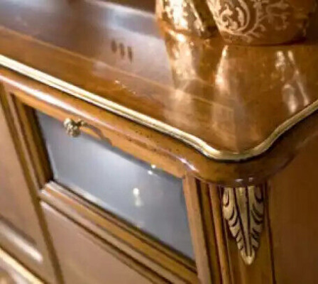 Woonkamer vitrine console wandmeubel klassieke muur woonkamer nieuw.