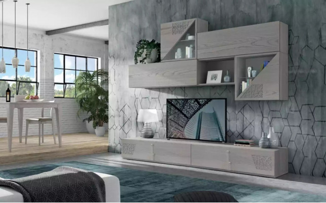 Kastwanden Plank Muur Sideboard Lage Boekenplank Houten ontwerp Kasten