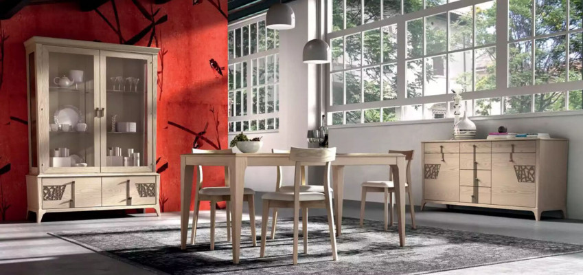 Eetkamerset Eettafel 6 x Stoelen Set Tafel Eetgroep 7-delig Tafel Eetkamer