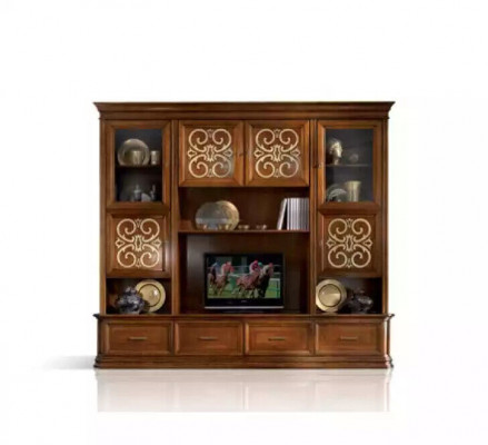 Wandkast Woonkamer TV-ontwerper meubels Woonkamer Italiaans Nieuw