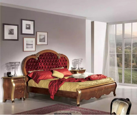 Chesterfield luxe bed voor slaapkamer bekleding design luxe bedden