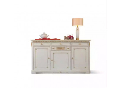 Sideboard Lades Hout Sideboard Kast Massief Meubels Woonkamer Nieuw