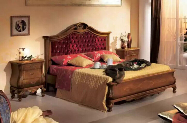 Chesterfield Bedden Bed Gestoffeerd Classic 180x200 Tweepersoons Bedframe