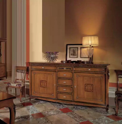Luxe kast meubelen houten kast Italiaanse sideboard commode kast