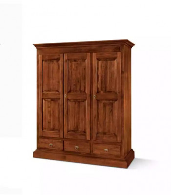 Luxe kledingkast Designer kasten Meubels Hout Bruin Nieuw