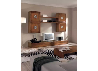 Woonkamerset Ontwerper Woonkamer Bruin Dressoir Wandmeubel Nieuw