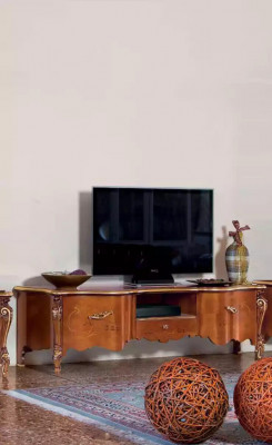 TV-standaard tv-audiomeubel tafel hout woonkamer bruin tv-meubel nieuw