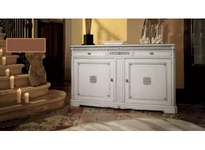 Sideboard Dressoir Dressoir Woonkamer Massief Houten Kast Meubels Wit