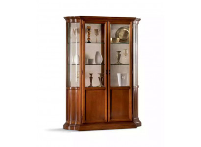Luxe vitrine woonkamer meubelkast glazen vitrines ontwerper dressoir