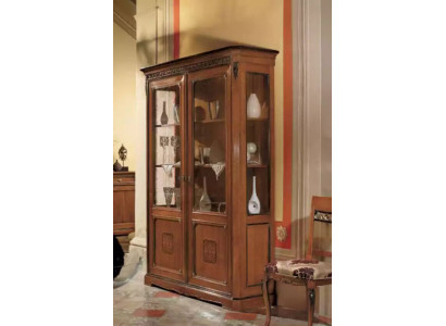 Italiaans meubeldesign hout klassieke stijl vitrinekast plank