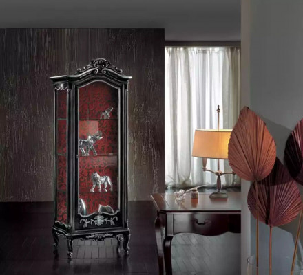 Ontwerp dressoir Italiaanse meubels Vitrine Designer luxe houten kast