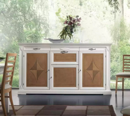 Sideboard Klassischer Schrank Holz Möbel Italienische Einrichtung Neu  Dressoir Klassieke kast Houten meubels Italiaanse inrichting Nieuw