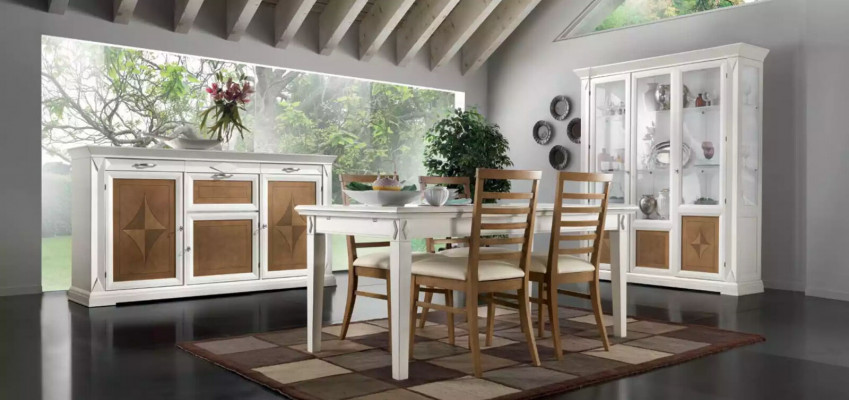 Sideboard Klassischer Schrank Holz Möbel Italienische Einrichtung Neu  Dressoir Klassieke kast Houten meubels Italiaanse inrichting Nieuw